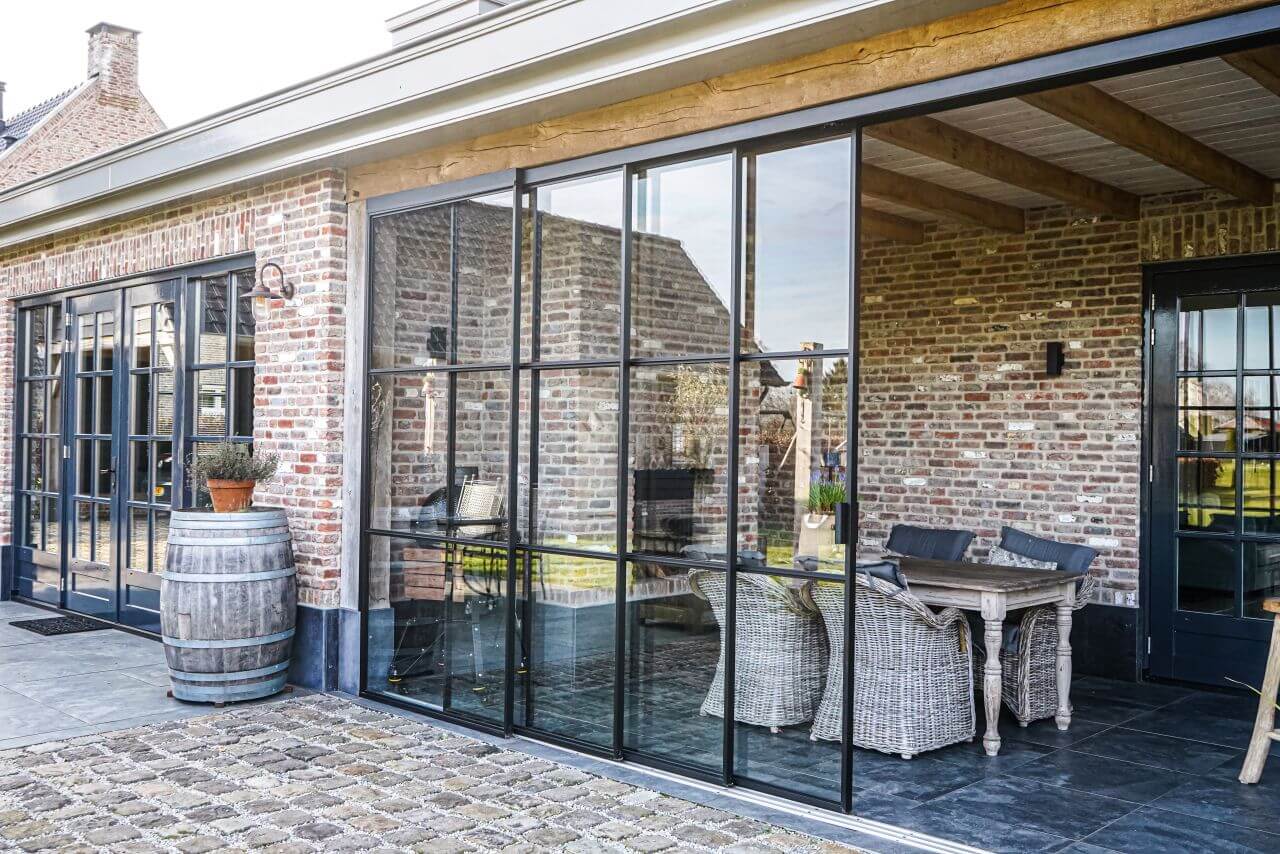 schuifdeuren buitenverblijf