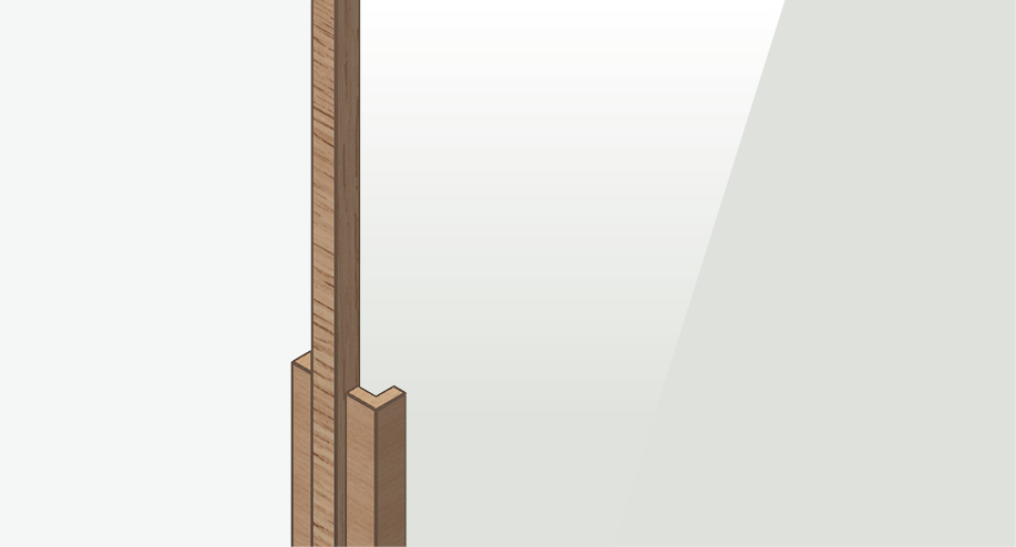 FINEER HANDGREEP HOEKGREEP 1050