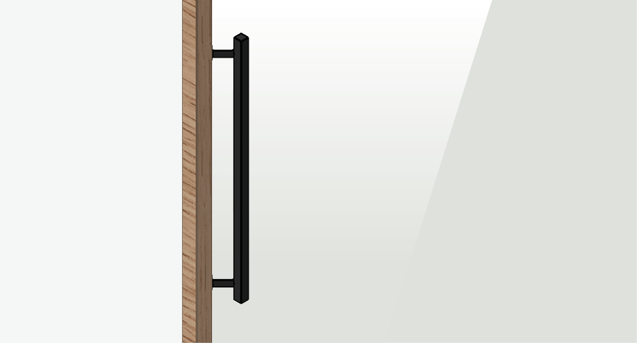 FINEER HANDGREEP KOKERGREEP STAAL